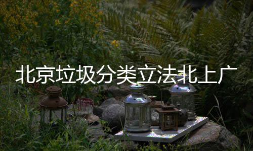 将进北京北上入强制分垃圾立法类分类广深