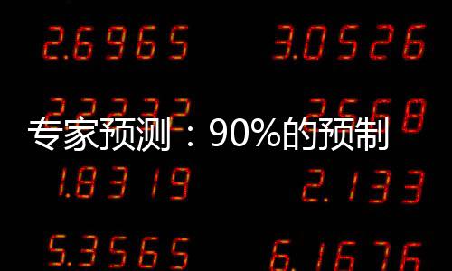 的预将消失专家制菜预测企业