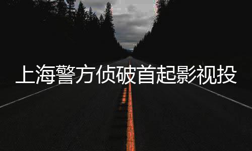 案投资警方上海首起侦破诈骗合同影视