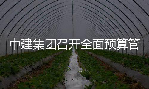 模型评审集团中建召开会议预算管理全面