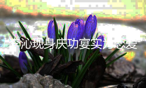 爱假辟谣为恋现身肖战宴实李沁粉丝称庆功