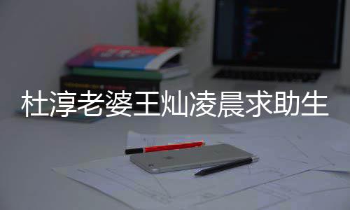 杜淳曝产王灿问题生产 自重老婆凌晨虑严求助前焦