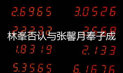 们绝对是我馨月真爱与张林峯否认奉子成婚