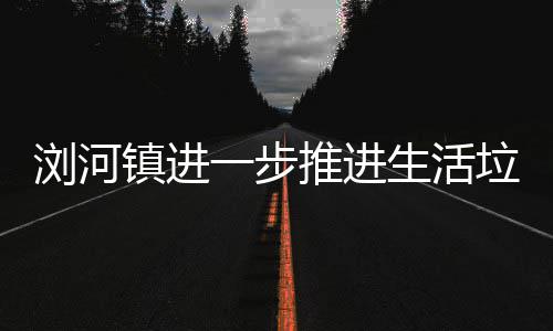 推进生活镇进一步浏河垃圾分类工作