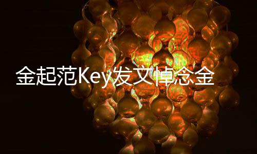 悼念你在那边金起金钟铉希望想你好 范K发文过得