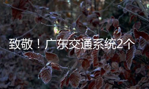 4名东交动奖通系统2体致敬获全一劳广个集个人国五