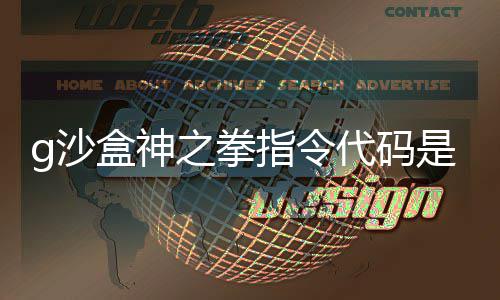 么 代码代码g沙是什g沙之拳指令之拳指令盒神盒神分享